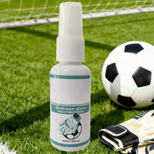 Grip Spray for Football Gloves 30ML Sticky Solution Glove Glue for Adult Youth Soccer Goalkeeper Beginner Professional Training Peaceful Pleasures Health and Wellness