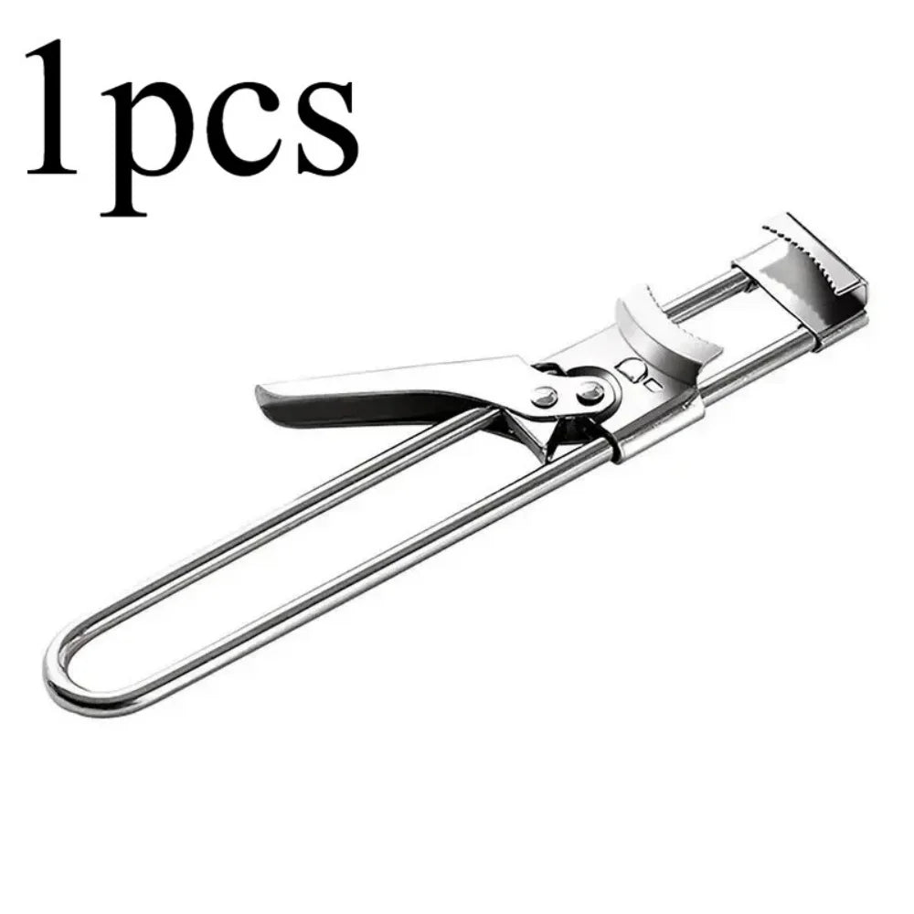 Adjustable Stainless Steel Jar Opener for Seniors & Tight Lids