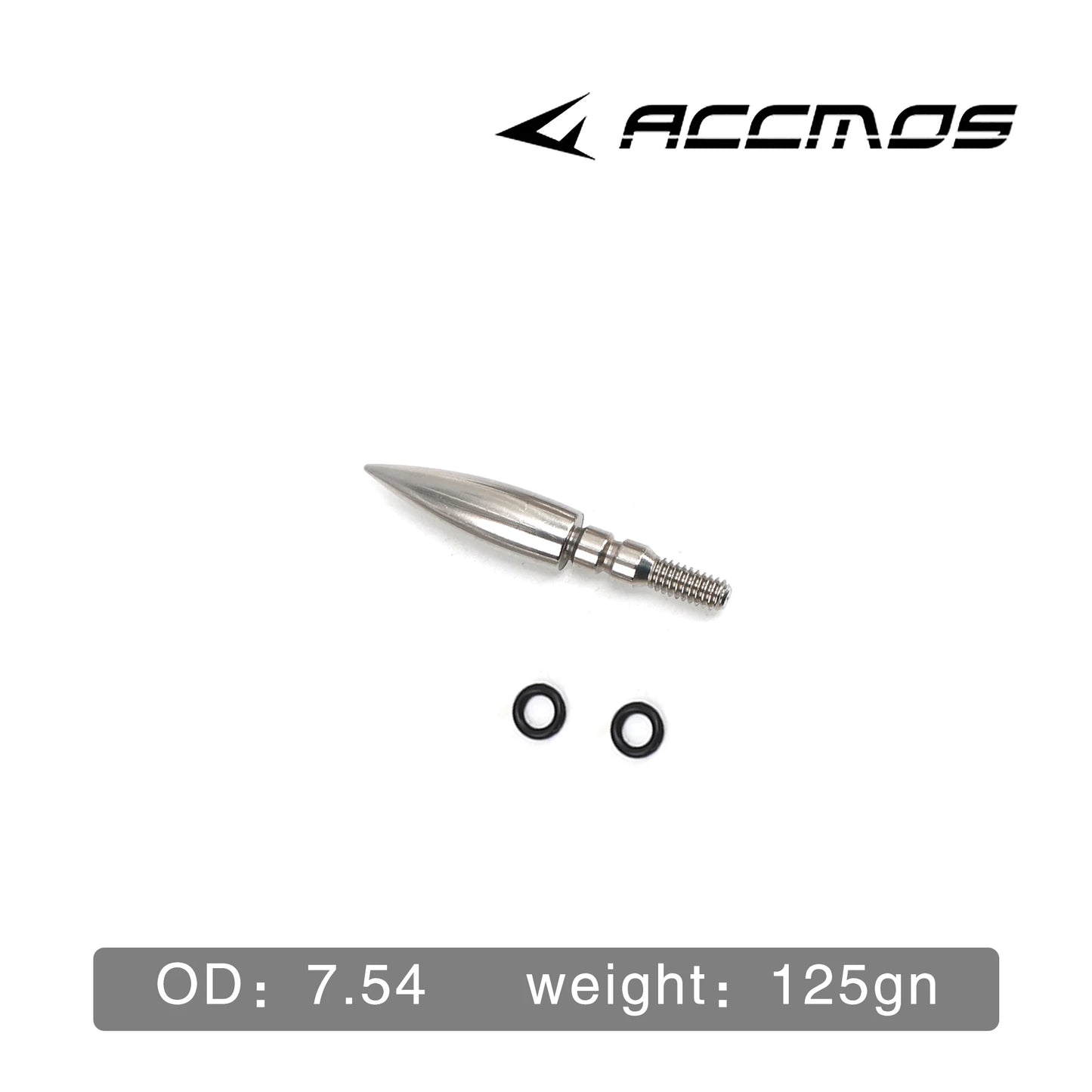 Arrowhead Stainless Steel Archery Replaceable Screw-in Tip 100 125