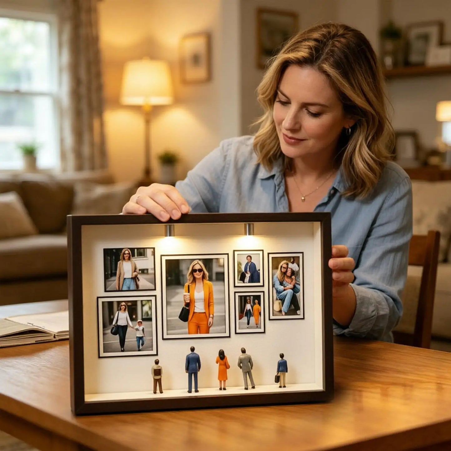 DIY Museum Box Photo Frame | Silhouette Case & Miniatures