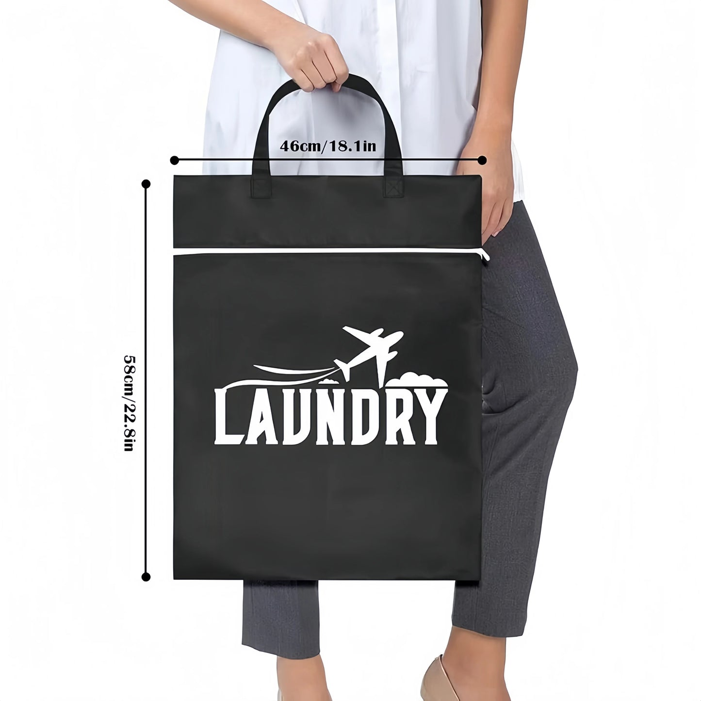 Large Waterproof Wet Bag – Travel Laundry & Gym Clothes Bag