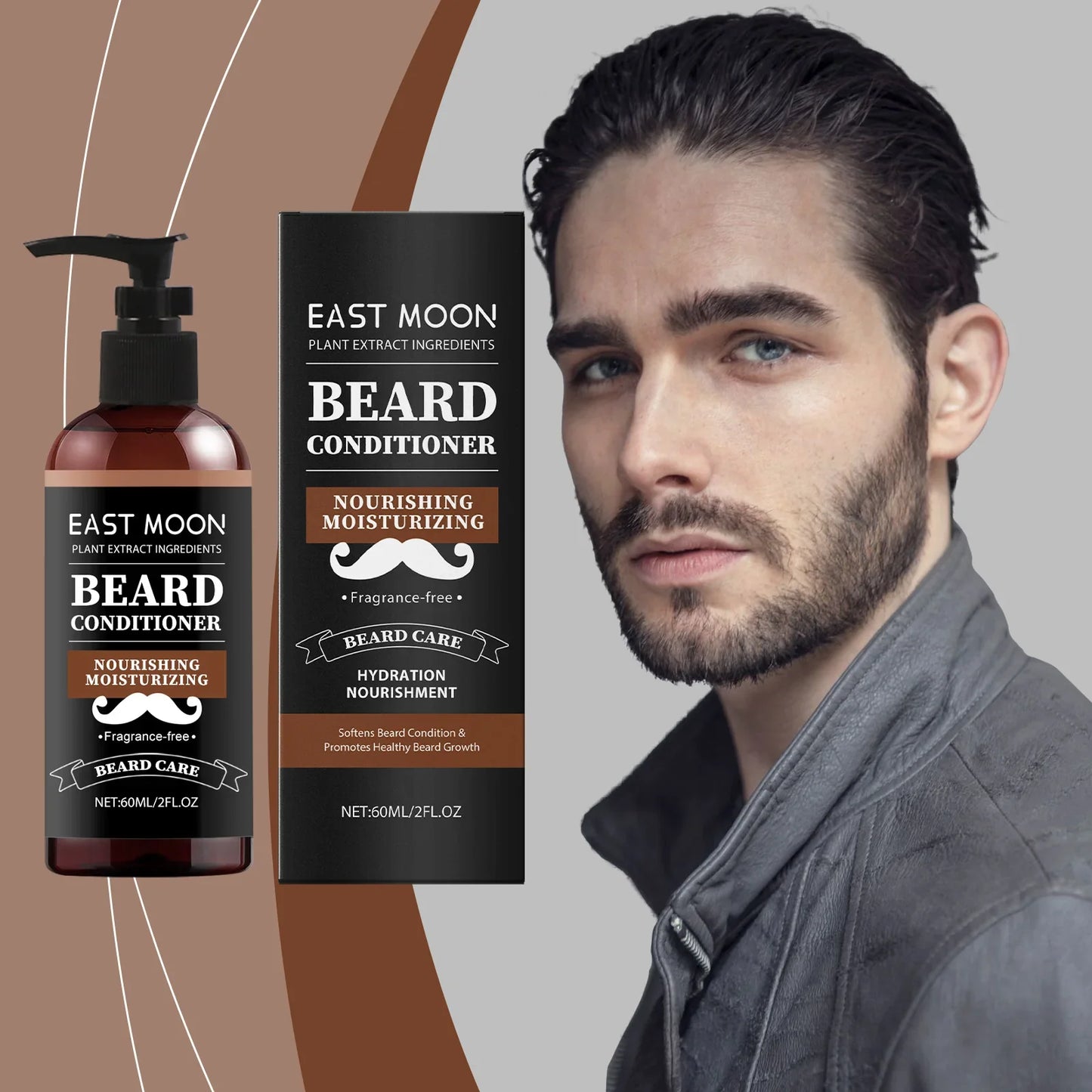 Men's Beard Nourishing Cream – Moisturizing & Softening 60ml