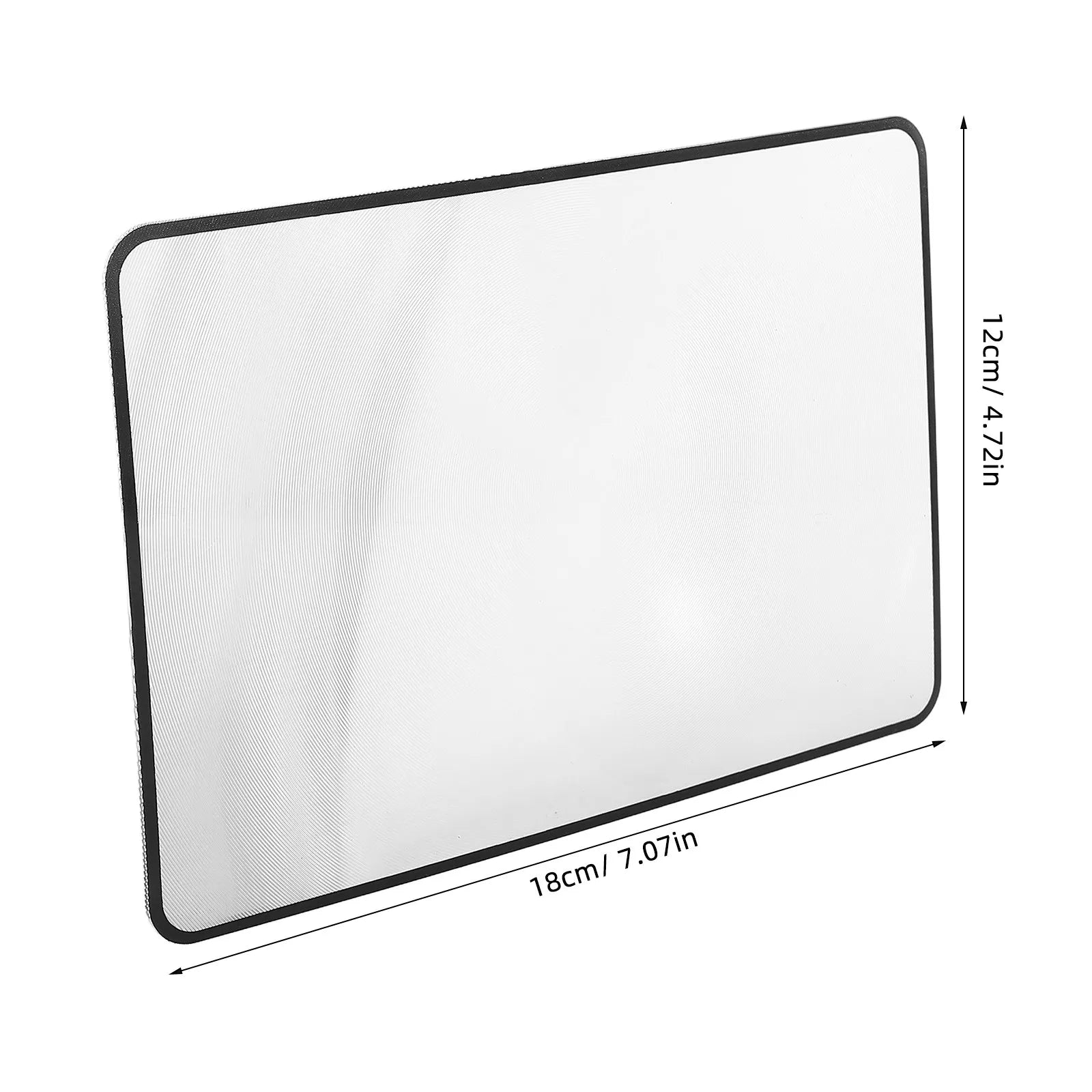 PVC Magnifying Bookmark Full Page Reading Magnifier Large Viewing Area Lightweight Portable Magnifier for Seniors Eye Protection Peaceful Pleasures Health and Wellness