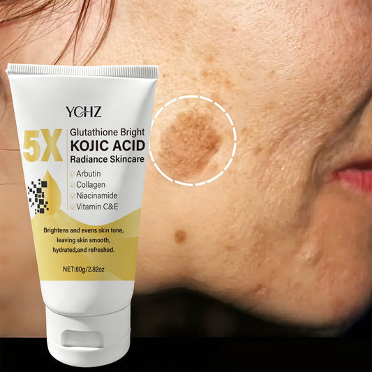 Kojic Acid & Glutathione Face Cream – Brightening & Moisturizing Brightening Face Cream Oasis Select
