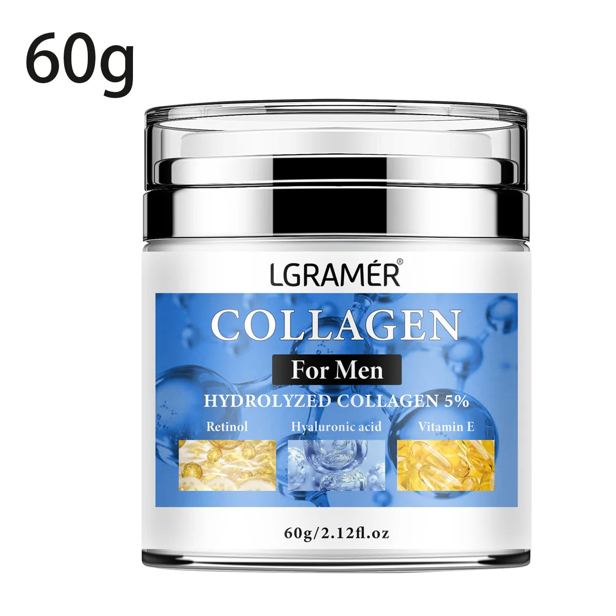 LGRAMER Retinol Anti-Wrinkle Face Cream for Men – 30ml