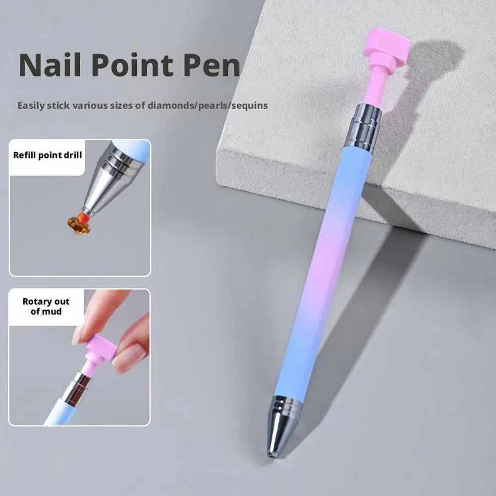 Refillable Rotating Wax Pen for Nail Art & Diamond Painting