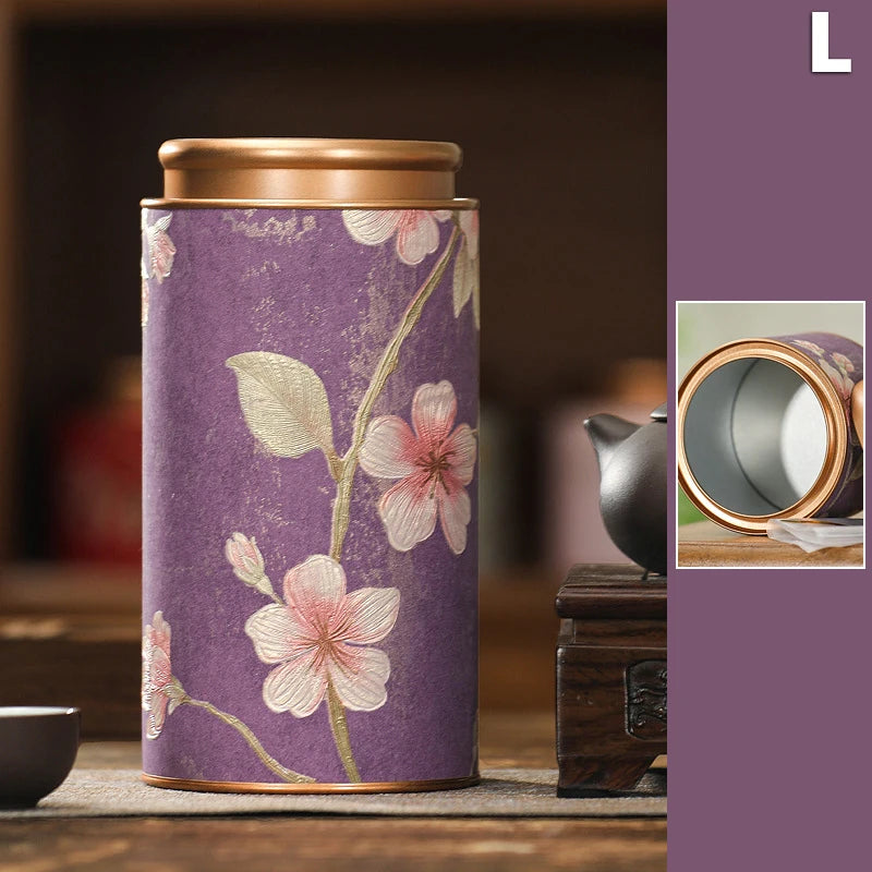 Tinplate Tea Tin Can – Airtight Sealed Storage Canister