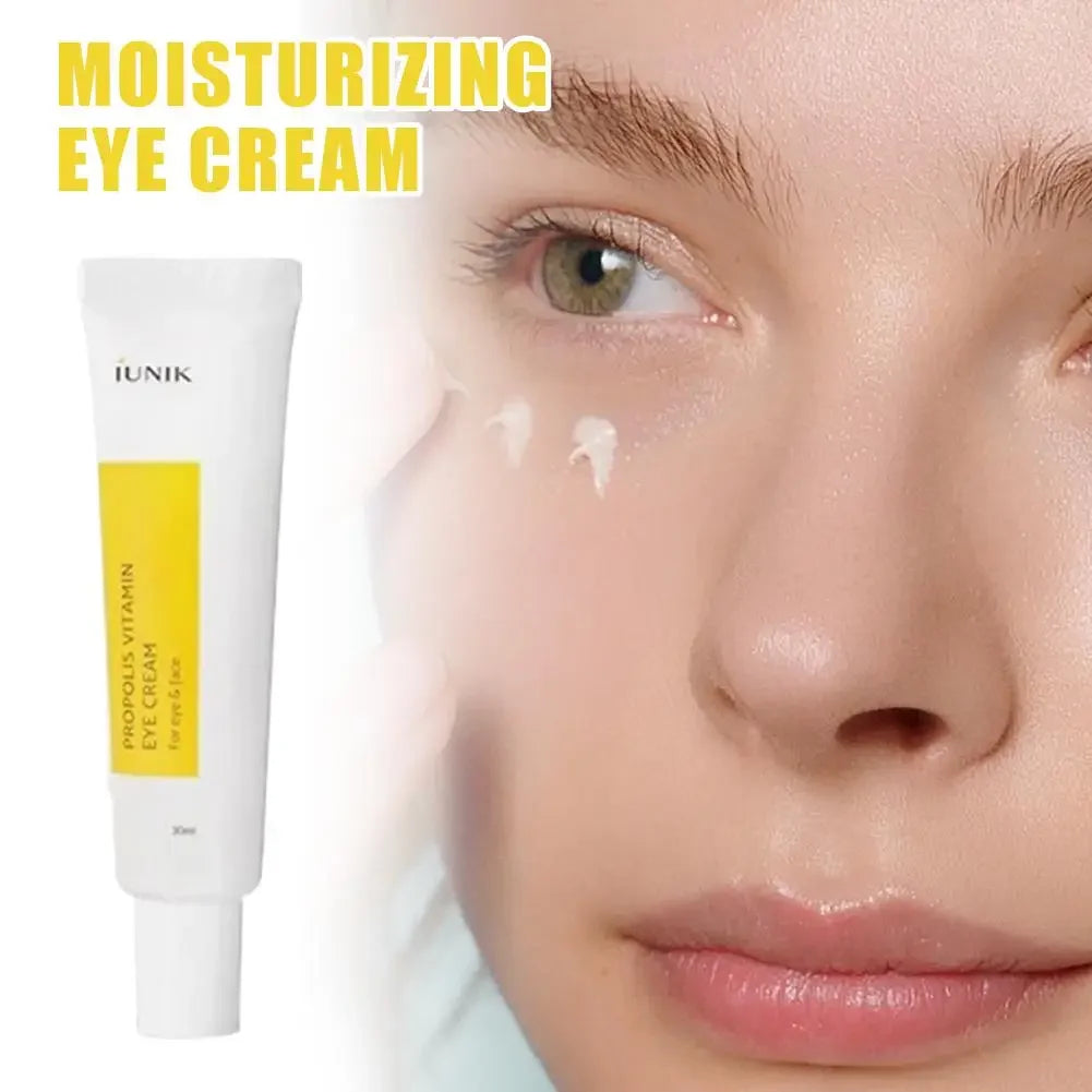 IUINK Korean Skin Care Propolis Vitamin Eye Cream PH5.5 Centella Mild Cleansing Foam Moisturizing Elasticity Wrinkle Skin Care Peaceful Pleasures Health and Wellness