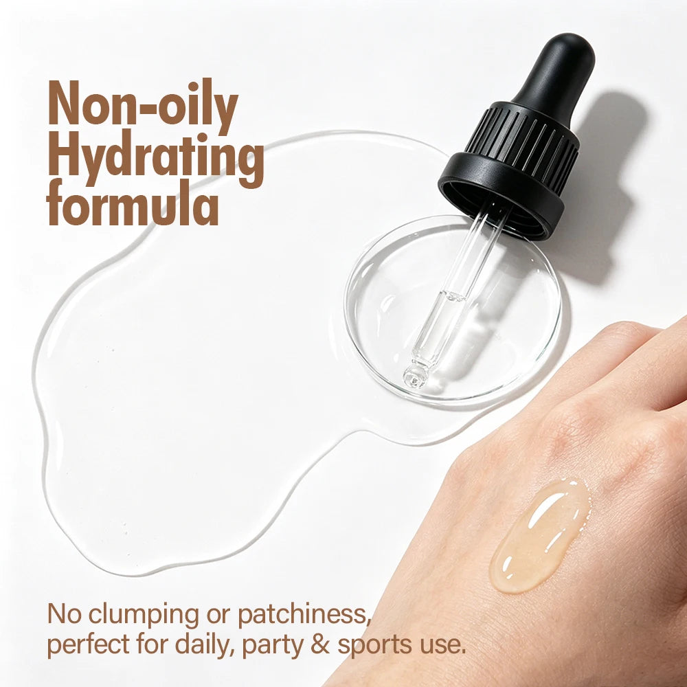 Multi Effect Pre Makeup Drop Long Lasting Hold Makeup Super Waterproof 3-in-1 Pre Makeup Base, Setting, Makeup Dilution Repair Peaceful Pleasures Health and Wellness
