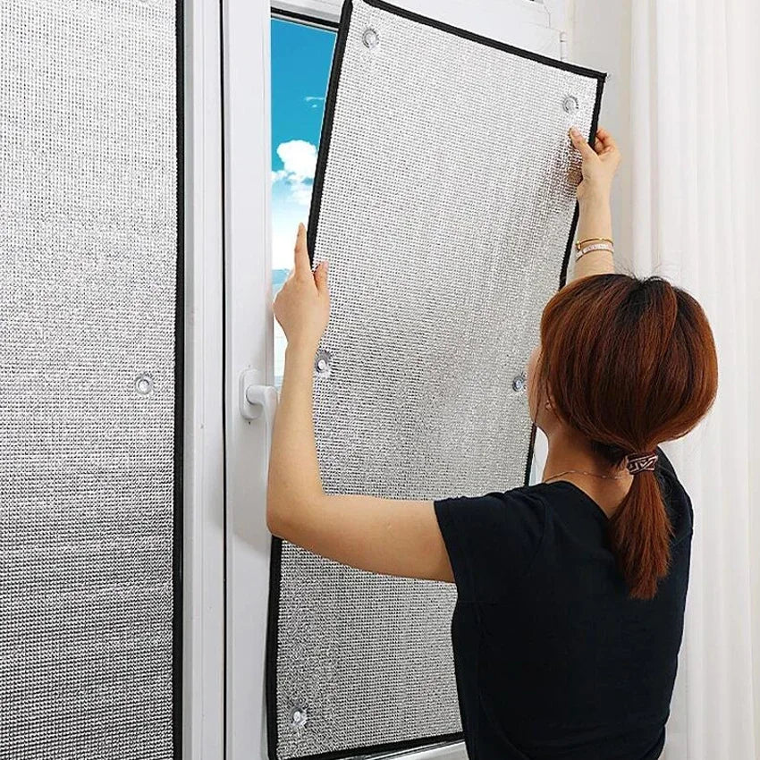 PVC Insulating Window Film – Windproof, Frosted & UV Blocking
