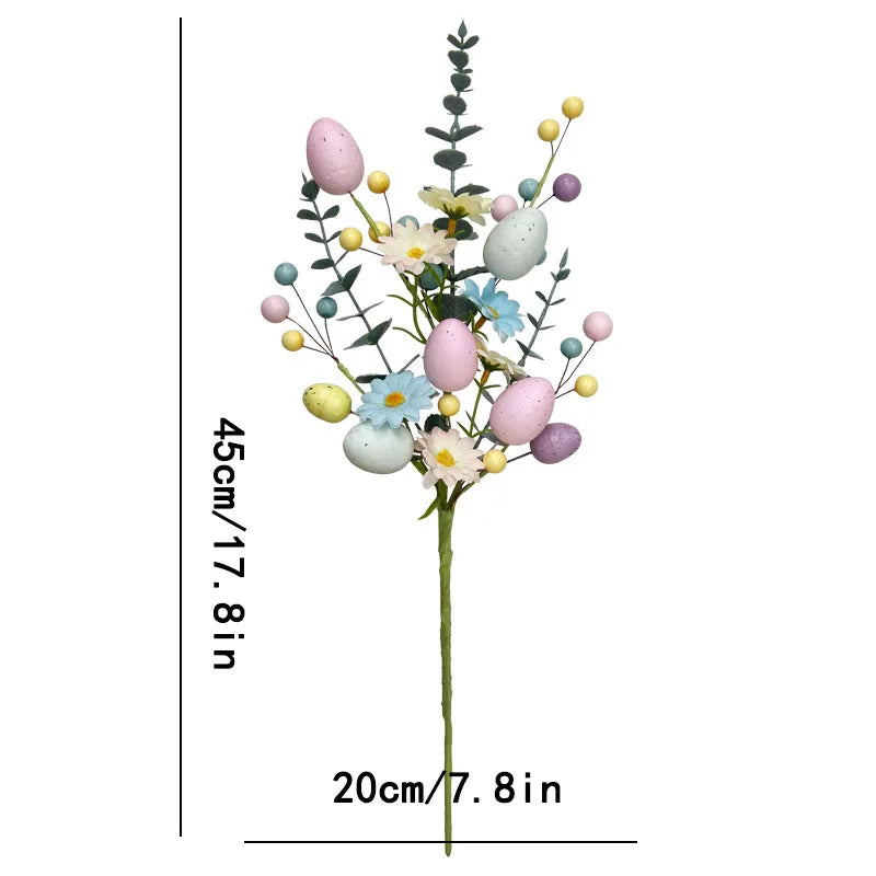 Artificial Easter Egg Faux Flower Arrangement – Wedding & Home