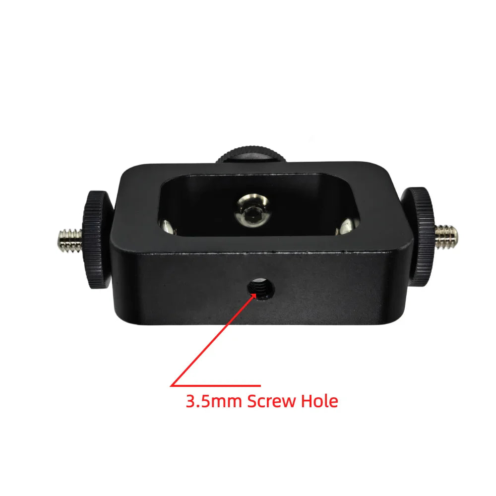 3-Position Flash Bracket Mount 1/4" Screw | GoPro DSLR Action Camera