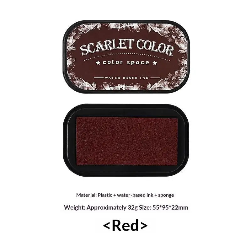 Water-Based Stamp Inkpad – Washable Sponge Pad for Art & Crafts