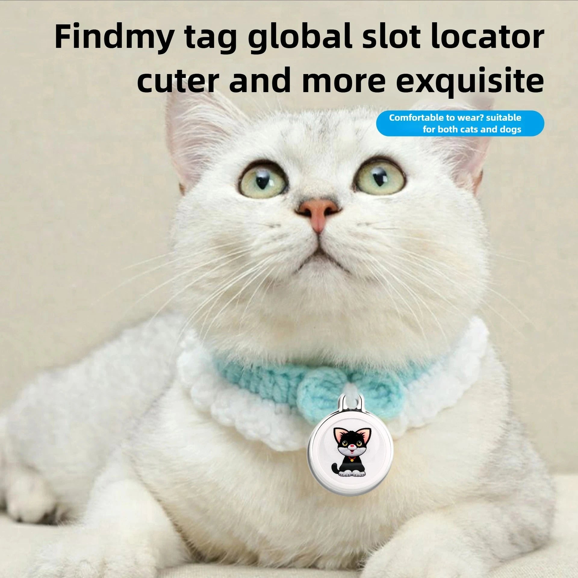 Pet Anti-Lost GPS Tracker Real-time Tracking Bluetooth Compatible Waterproof Smart Wearable Locator for Dog Cat Collar Device Peaceful Pleasures Health and Wellness