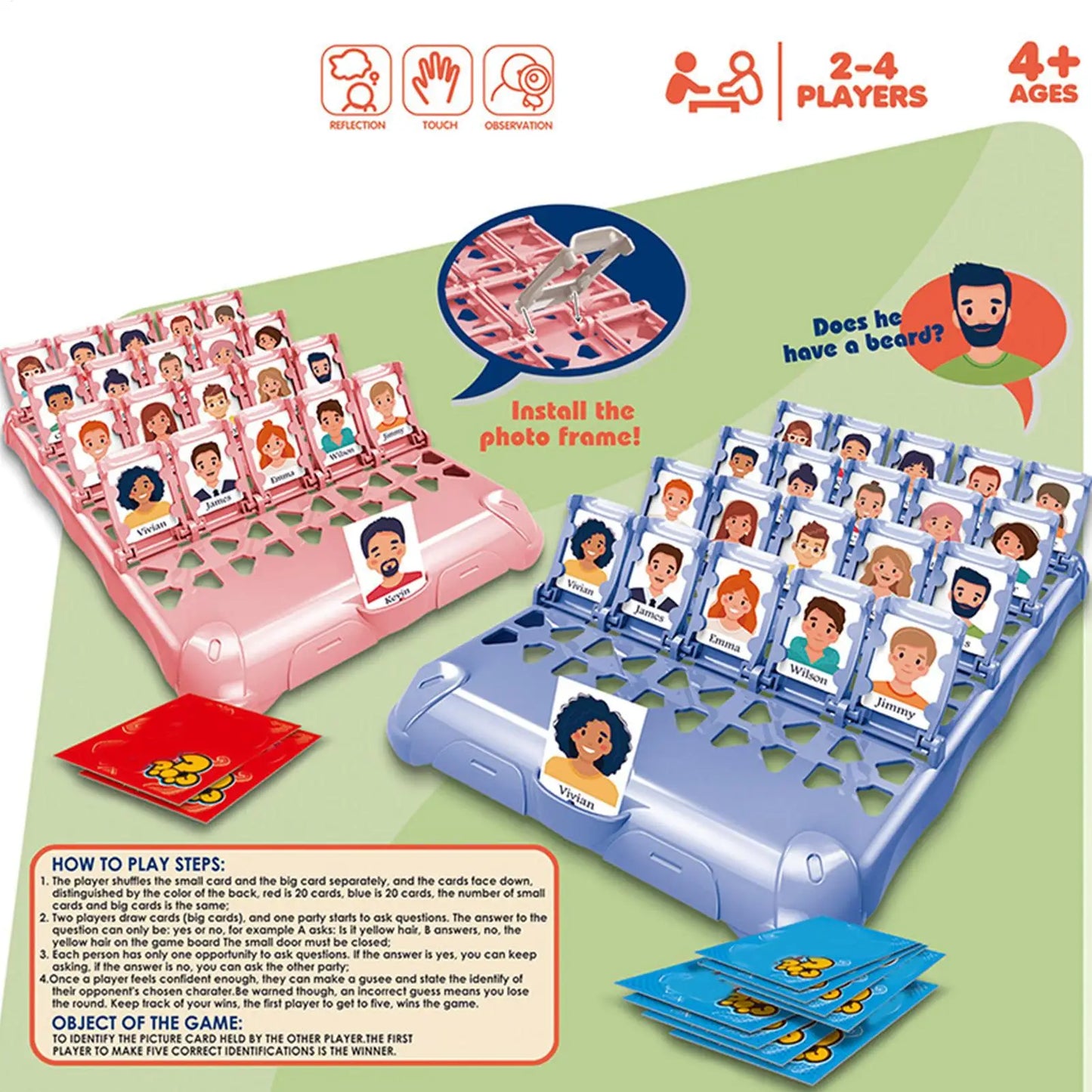 Family Board Game for Kids – Fun Educational Card Game Family Board Game Peaceful Pleasures Health and Wellness