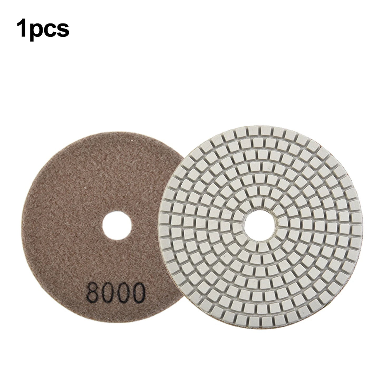 4 Diamond Polishing Pad Wet Dry Pads Flexible Grinding Discs Granite