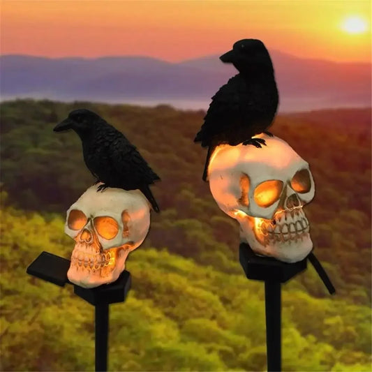 Halloween Outdoor Light Skeleton Ghost Horror Grimace Party Decor for Courtyard Home Holiday Lighting Garden Decoration Peaceful Pleasures Health and Wellness
