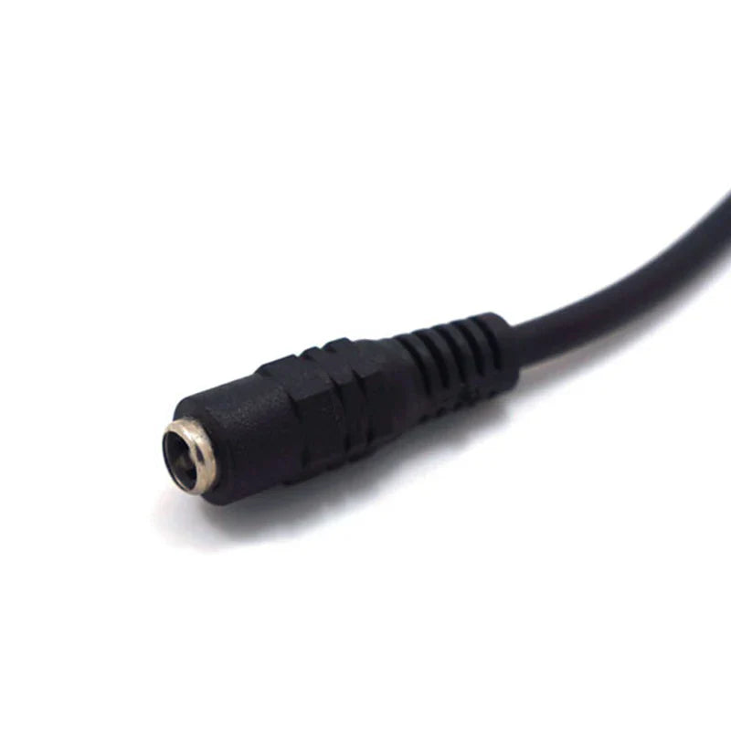 DC 5521 to 4-Pin PWM 2-Way PC Fan Power Adapter Cable 12V