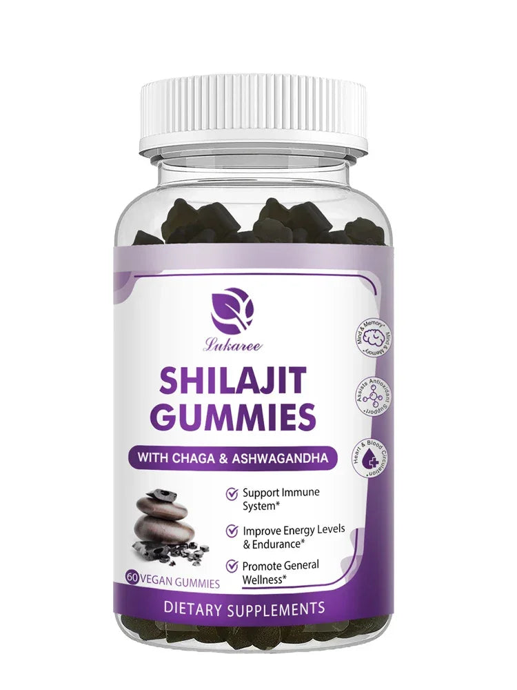 Himalaya Pure Shilajit Gummies 13-in-1 Supplement Peaceful Pleasures Health and Wellness 60pcs 3bottles United States