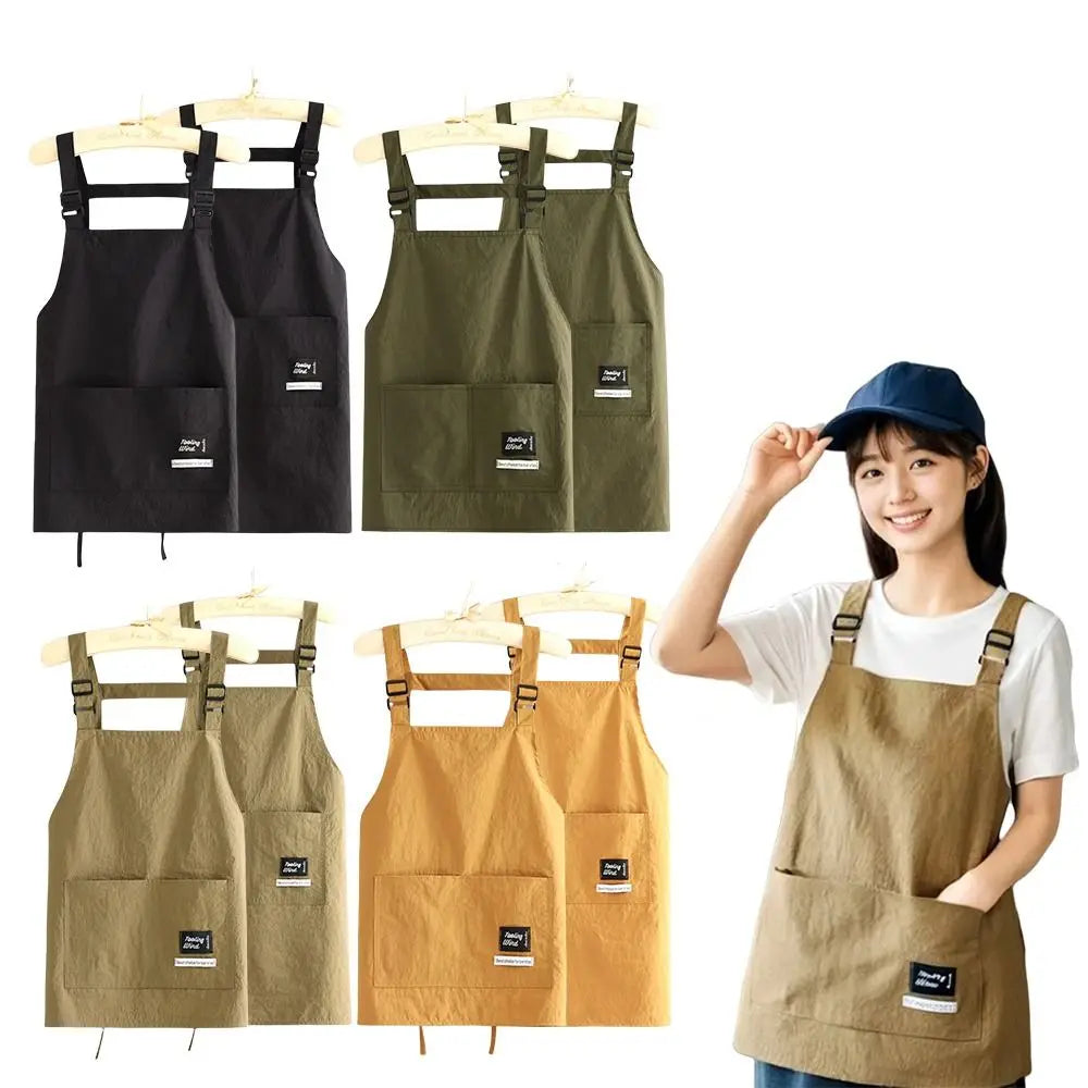Professional Barber Apron – Waterproof, Breathable, 2 Sizes & Pocket