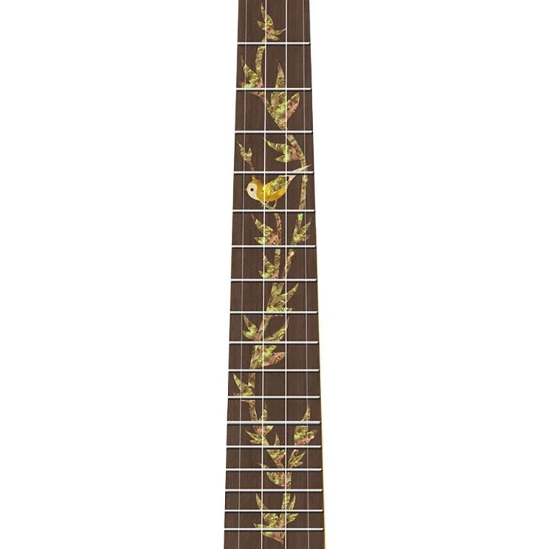 23inch Ukulele Fretboard Note Decal Guitar Inlay Sticker Decoration Ukulele Fretboard Sticker for Guitar Bass Ukulele Peaceful Pleasures Health and Wellness Yellow Grass 23 inch