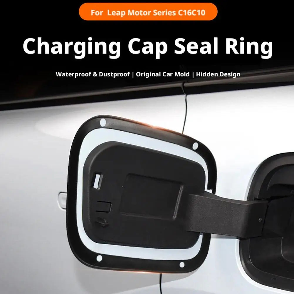 For Leapmotor C10/C16 Charging Cover Sealing Strip Charging Port Protective Cover Waterproof Fuel Tank Cap Gasket Peaceful Pleasures Health and Wellness