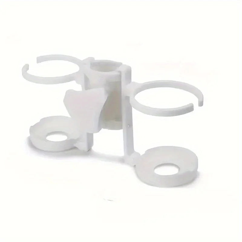 Plastic Beach Umbrella Cup Holder – Leak-Proof Outdoor Drink Holder Umbrella Cup Holder Peaceful Pleasures Health and Wellness WHITE