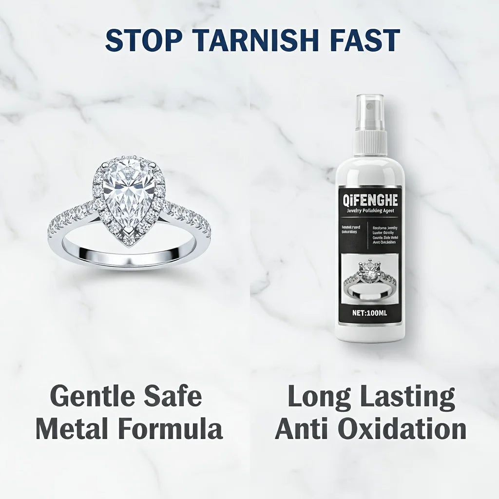 QIFENGHE Jewelry Polishing Spray – Rings, Diamonds & Metals