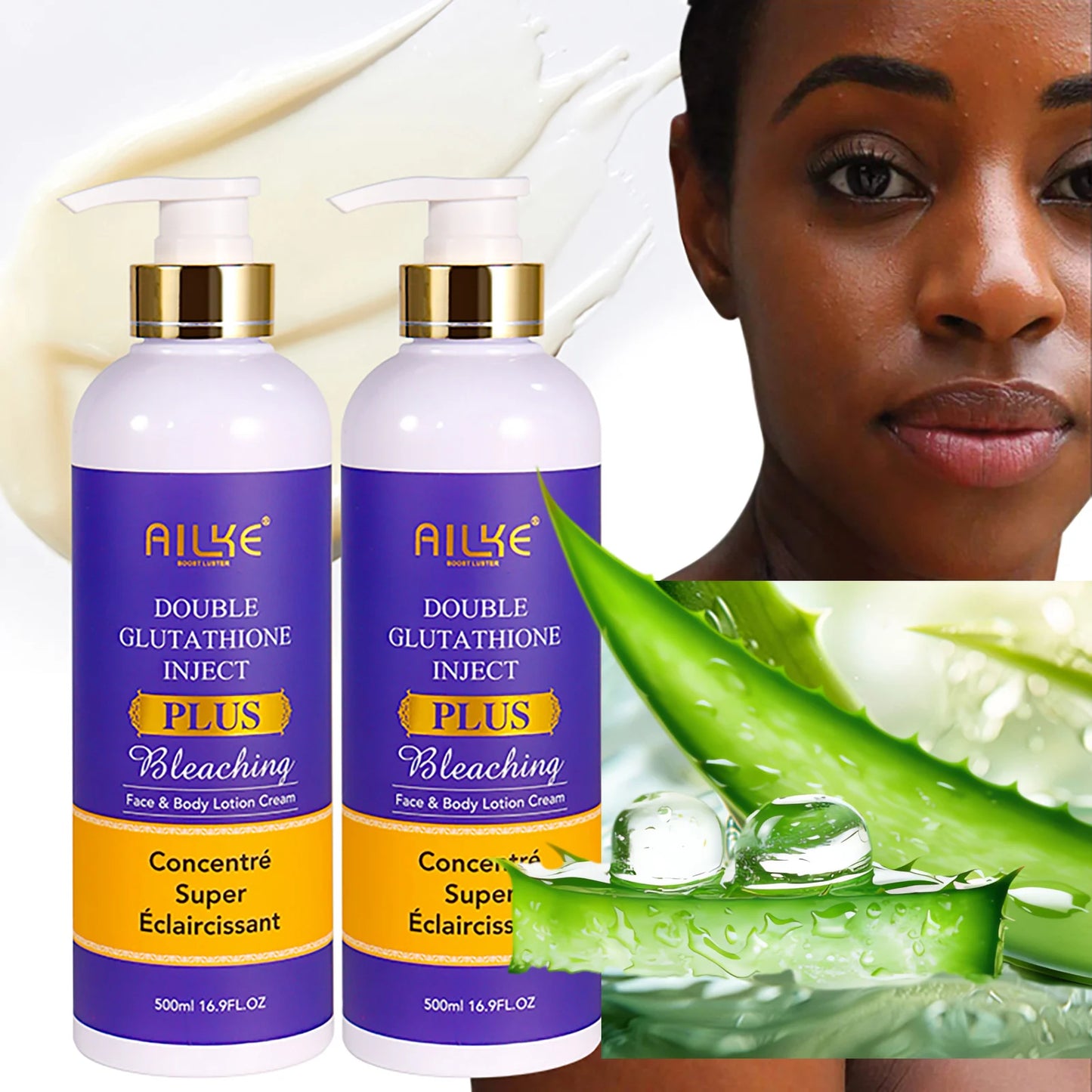 AILKE Double Glutathione 4-Piece Skin Brightening Set | All Skin