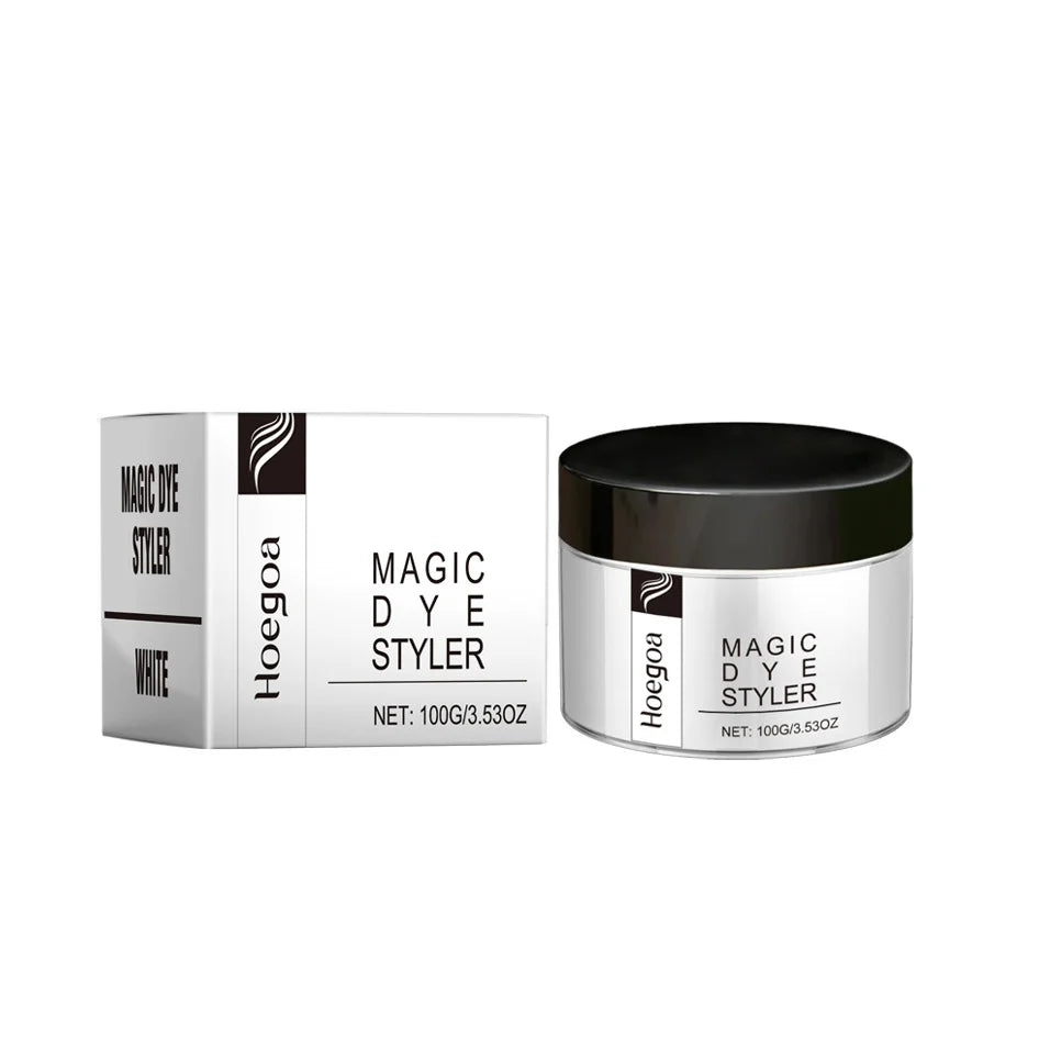 HOEGOA Hair Color Wax – 6 Shades Matte Nourishing Cream