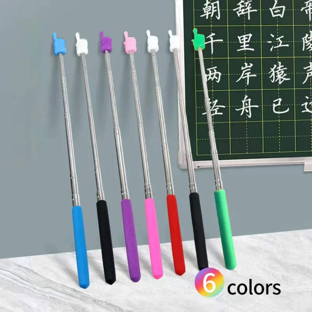Telescopic Finger Pointer Stick – Teacher & Reading Aid