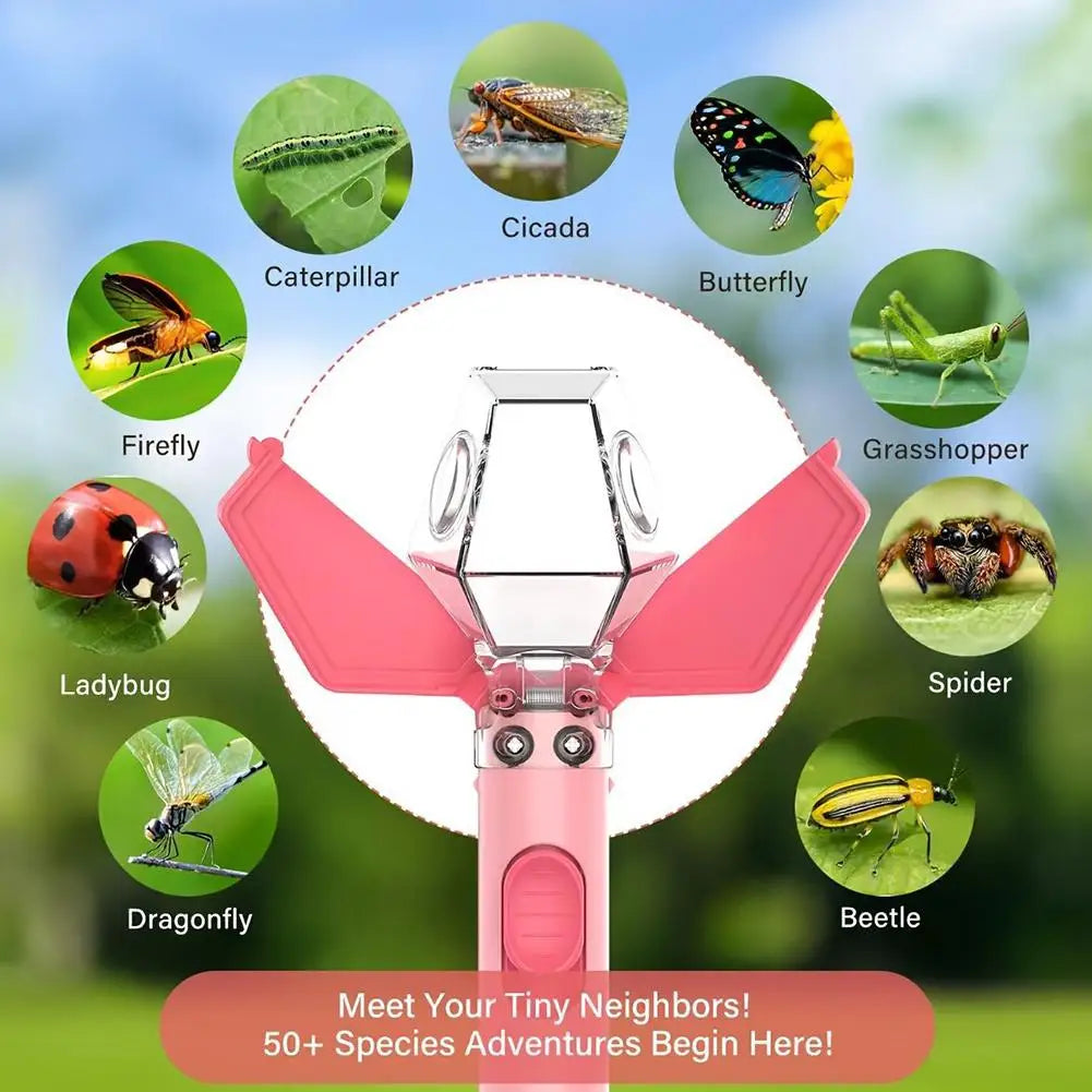 Portable Insect Catcher With Magnifying Outdoor Exploration Display Observer Box Multifunctional Kids Bug Catcher Insect Trap Peaceful Pleasures Health and Wellness