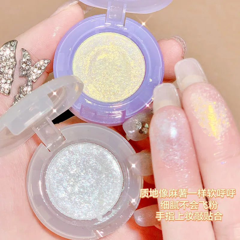 Glitter Eyeshadow Palette | Pearlescent Diamond Shimmer