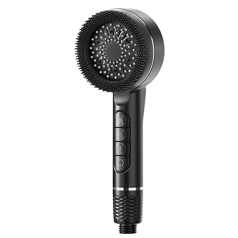 4-Mode High Pressure Self-Cleaning Shower Head with Filter