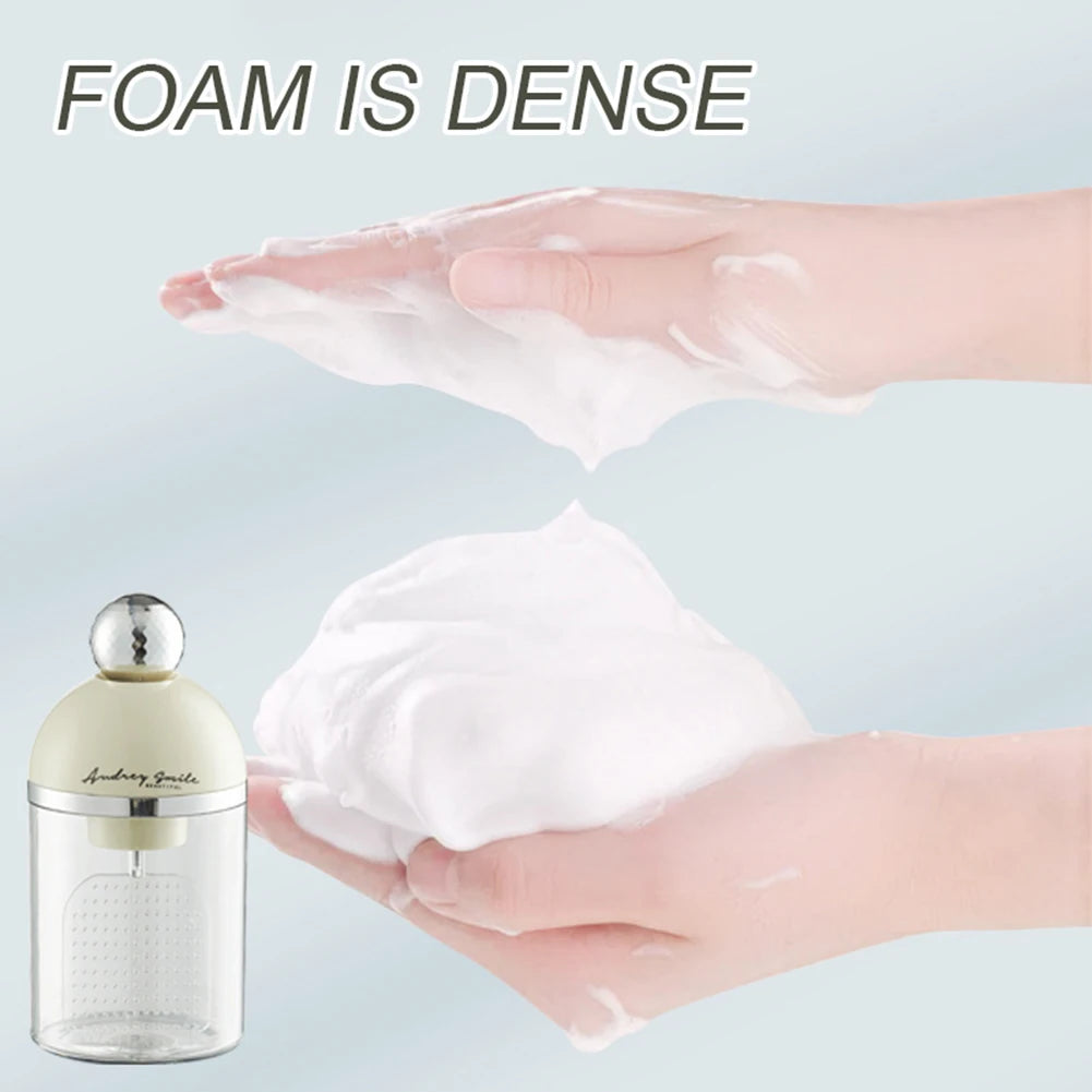 Portable Washable Fully Electric Facial Cleanser And Shower Gel Quick Foaming Cleaning Tool Suitable For Suitable For Daily Life Peaceful Pleasures Health and Wellness