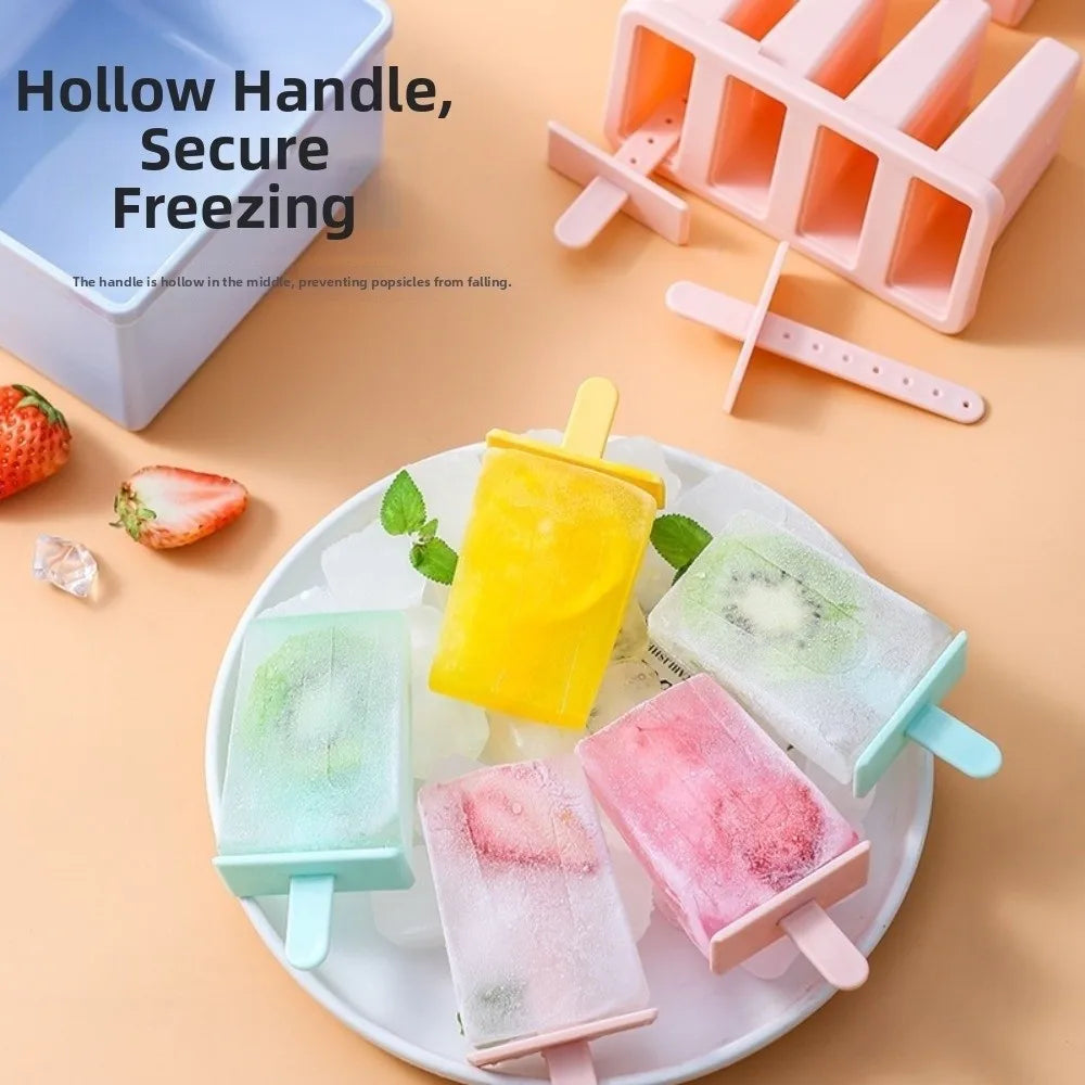 Reusable DIY Popsicle Mold – Easy Release Ice Cream Maker