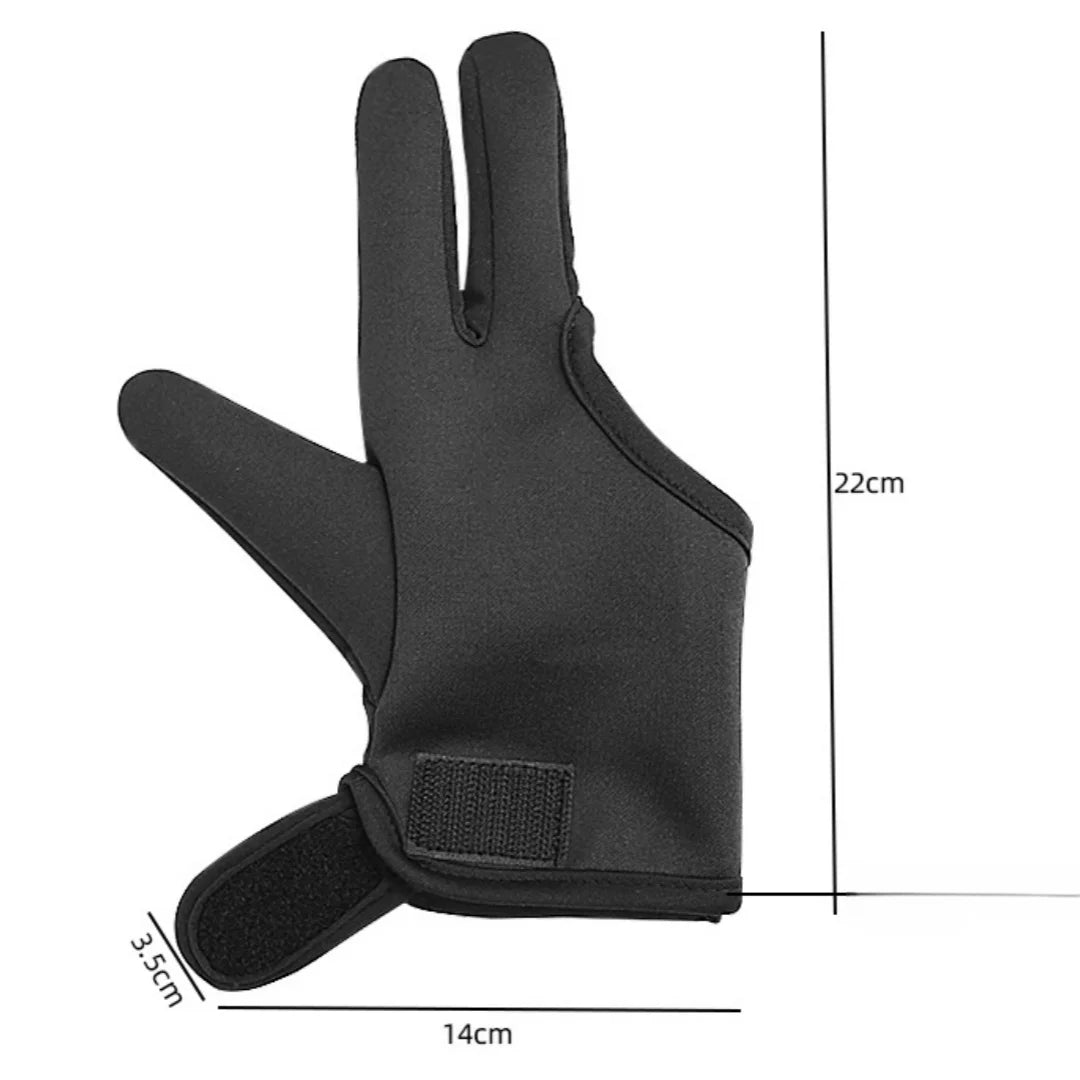 3 Finger Heat Resistant Gloves Mittens Protection Gloves Curling Wand Glove Reusable Heat Geat Gloves Barber Hair Styling Tools Peaceful Pleasures Health and Wellness