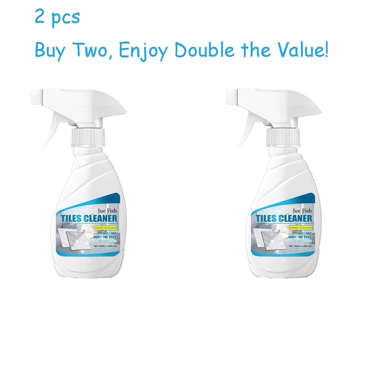 Heavy Duty Marble & Tile Cleaner Spray 100ml – Streak-Free