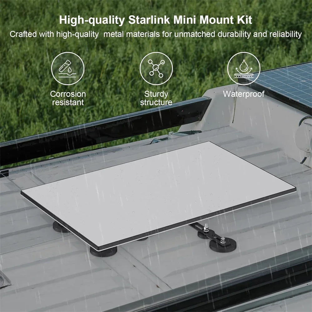 Starlink Gen 3 Magnetic Roof Mount Kit 12 Magnetic Bases for RVs Cars Compatible with Starlink V3 Dish Peaceful Pleasures Health and Wellness