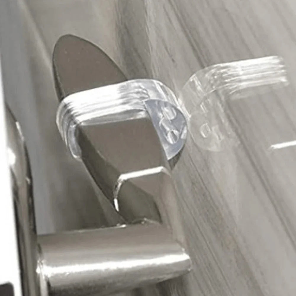 Transparent Silicone Door Stop Wall Protector – Baby Safety Silicone Door Stopper Peaceful Pleasures Health and Wellness