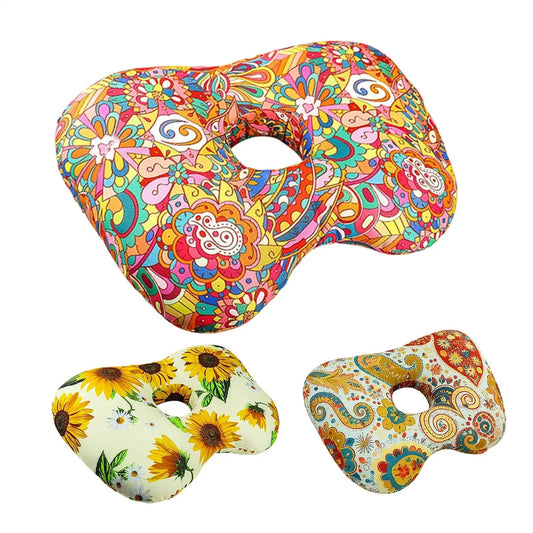 Ear Piercing Pillow – Ergonomic Side Sleeper with Ear Hole Ear Piercing Pillow Oasis Select