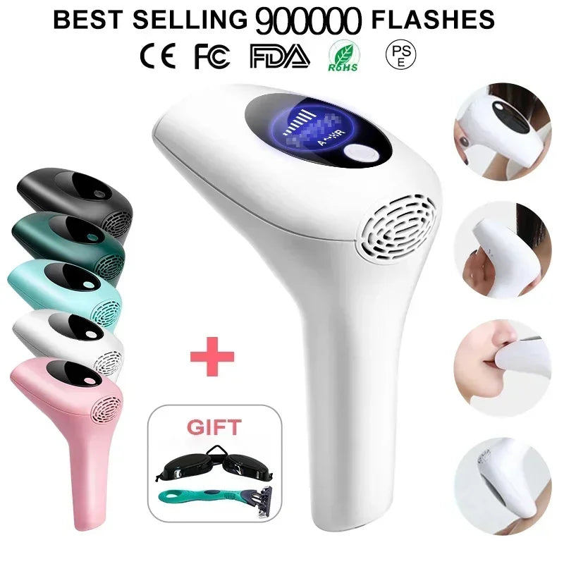 IPL Laser Hair Removal Device – 900,000 Flashes Peaceful Pleasures Health and Wellness