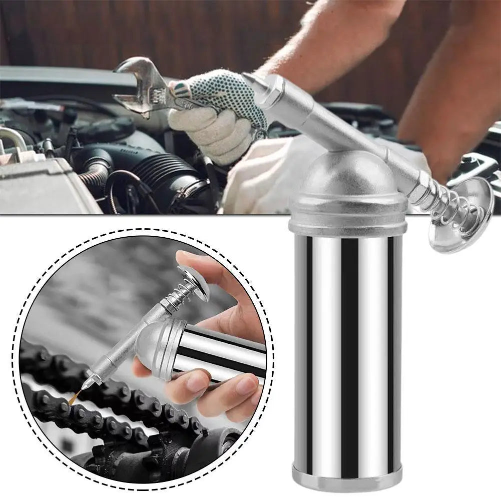 Mini Bicycle Grease Gun 80cc 1000PSI Handheld Pressure Oiler