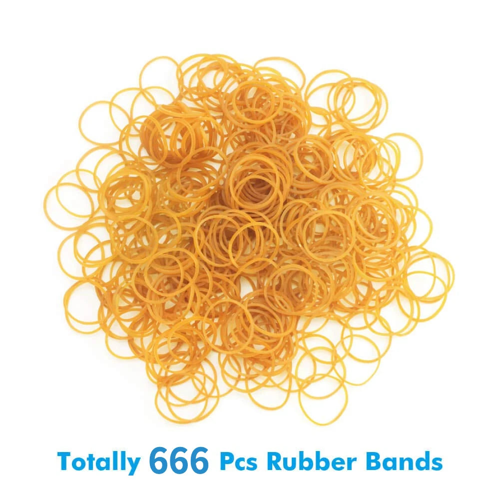 Yellow 40mm Rubber Bands – Bulk Office, Mail & Packaging