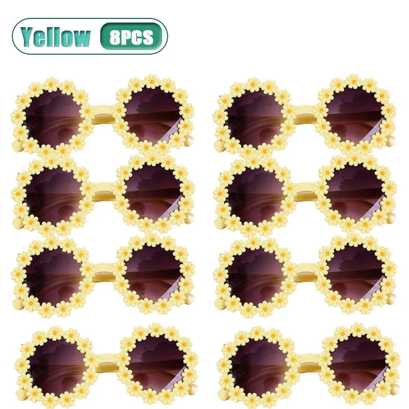 Kids Daisy Flower Sunglasses UV400 Protection | Ages 2–12