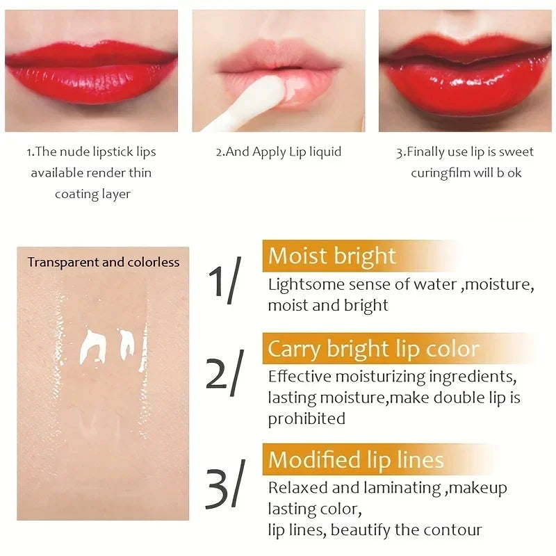 LAIKOU Plumping Lip Oil Gloss – Moisturizing Lip Serum 5ml