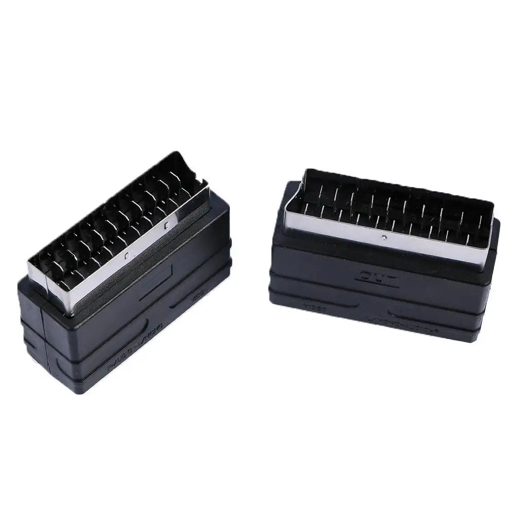 High Quality Hot Male Plug To 3 RCA Female Adapter for TV DVD Adapter Cable Audio Video Accessories SCART Converter Peaceful Pleasures Health and Wellness black