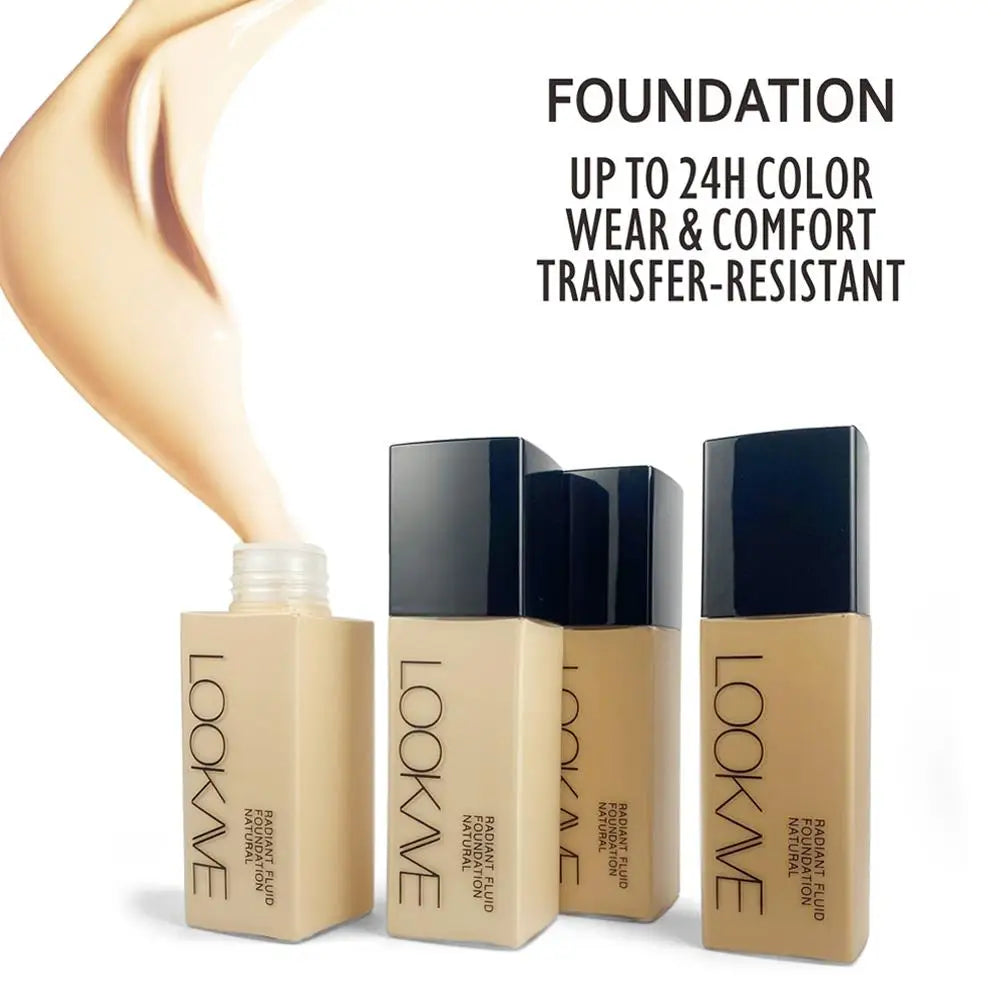 Waterproof Matte Liquid Foundation & Concealer | Full Coverage