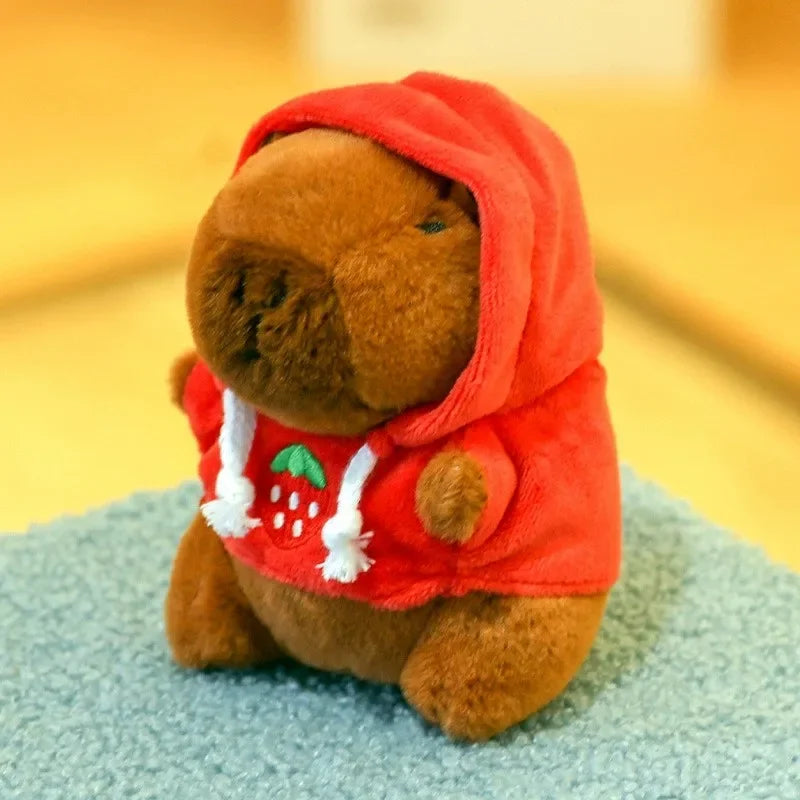 Cute Capybara Plush Keychain Bag Pendant & Car Charm Gift