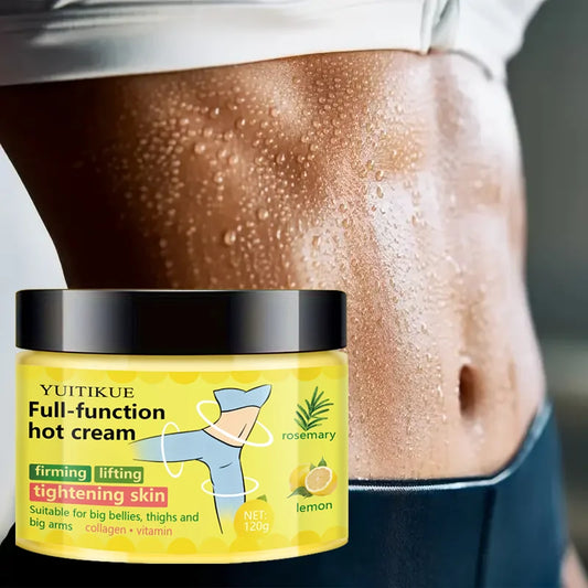 YUITIKUE Hot Sculpting Firming Cream 120g – Belly, Thighs & Arms Body Sculpting Cream Peaceful Pleasures Health and Wellness Default Title